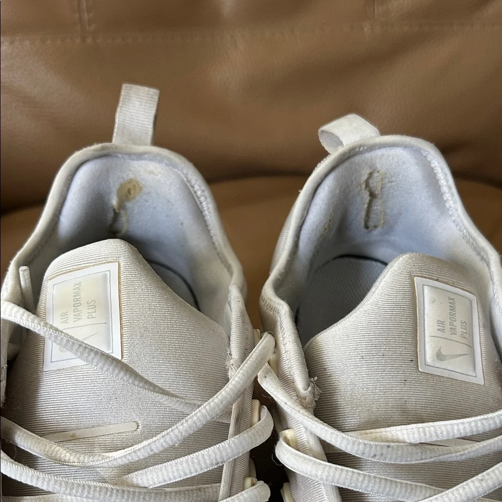 Nike Air VaporMax Plus in Cream White size 12.5 - Picture 8 of 12